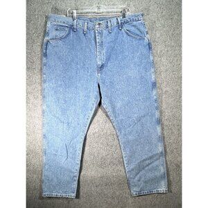 Legendary Gold / Wrangler Regular Fit Heavyweight 44 x 30 Jeans Stonewashed
